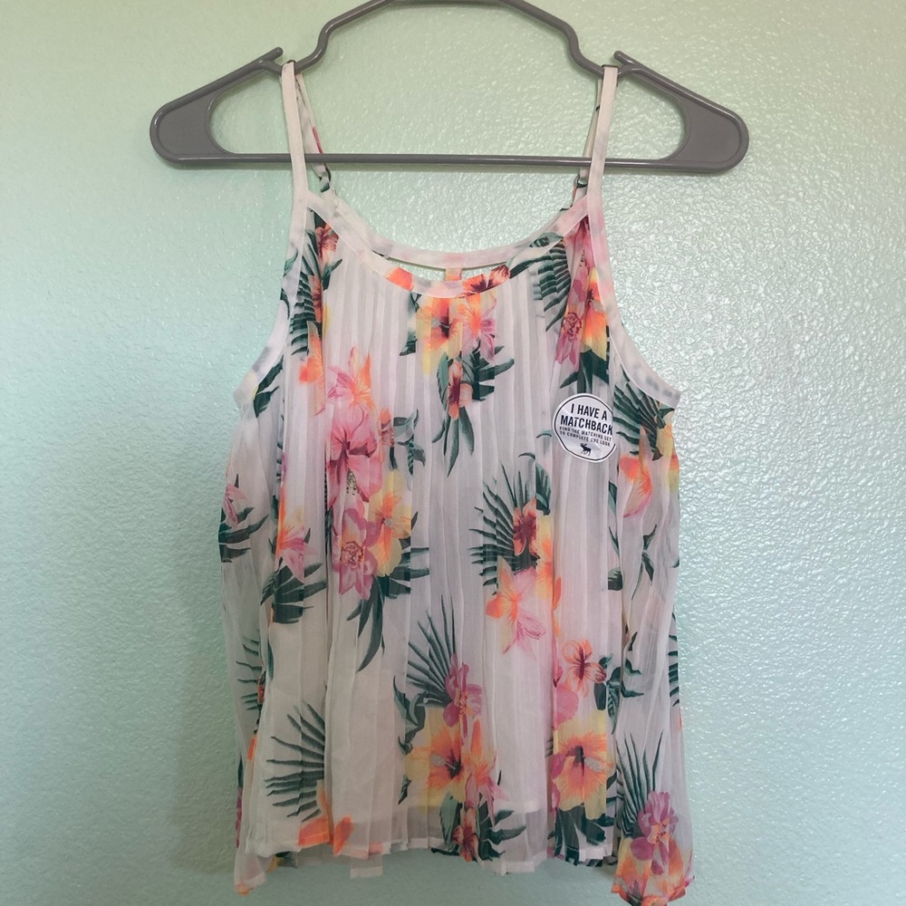 Floral Print Women's Top